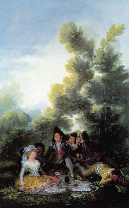 Francisco Quevedo’s El Buscon (1626)  and Francesco Goya’s La Merienda (1785/90)