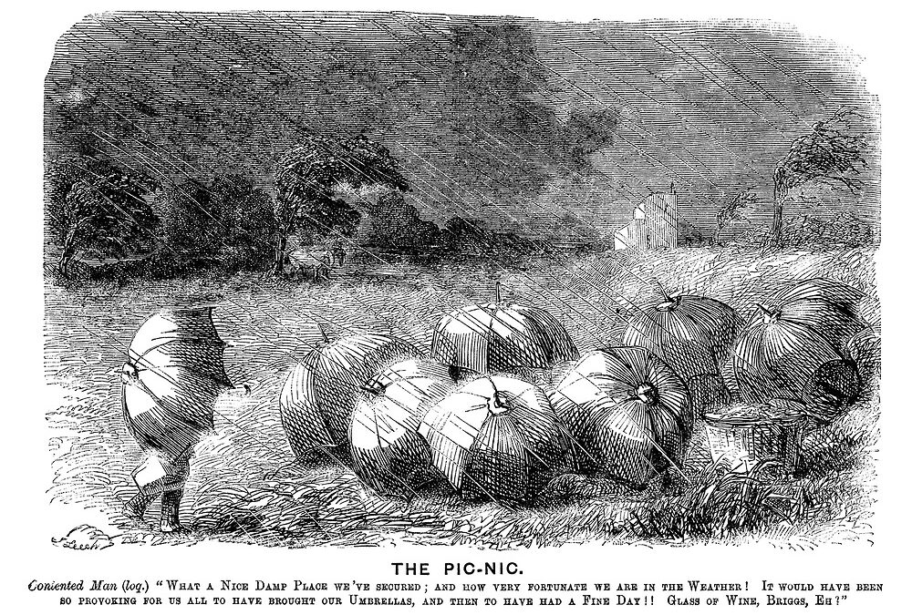 John Leech’s The Pic-Nic (1851)