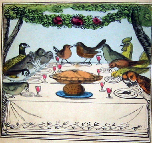 John Harris’s Pic Nic Dinner of Cock Robin and Jenny Wren (1806)