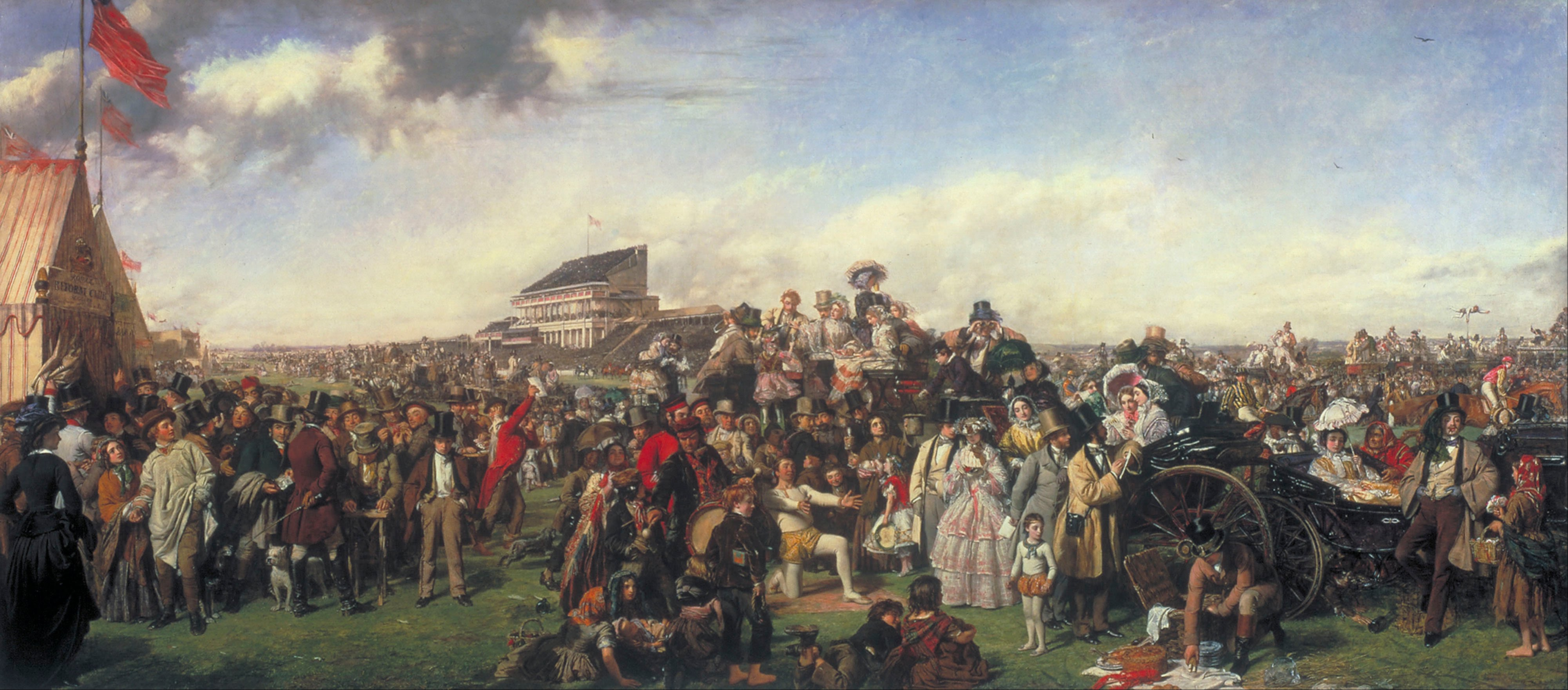 William Powell Frith’s The Derby Day(1856)