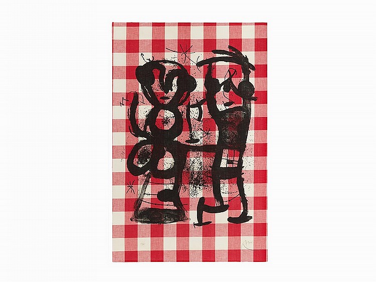 Joan Miró’s The Rustics Gingham (1969)