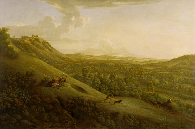 George Lambert’s Box Hill Picnics (1733)