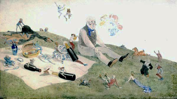 Charles Altamont Doyle’s The Enchanted Picnic (1882)