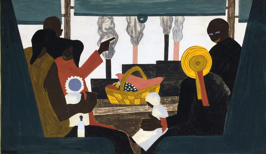 Jacob Lawrence’s They Arrived in Pittsburgh (1941)