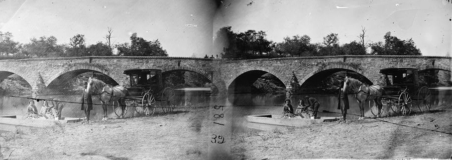 Alexander Gardner’s A Pic-Nic Party at Antietam Bridge, Virginia, 22 September  1862
