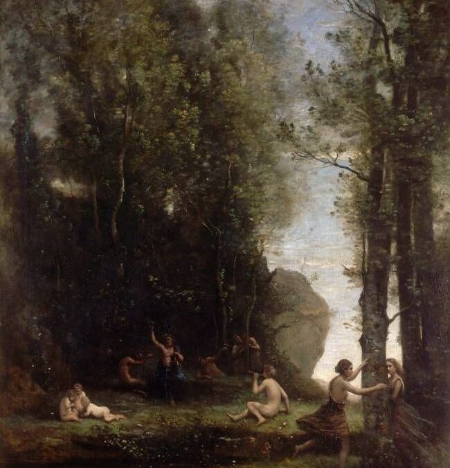 Jean-Baptiste-Camille Corot’s Idylle (1859)