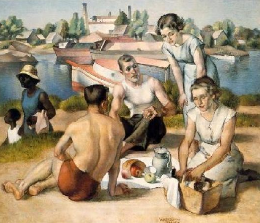 Simka Simkhovitch’s The Picnic (1930s)