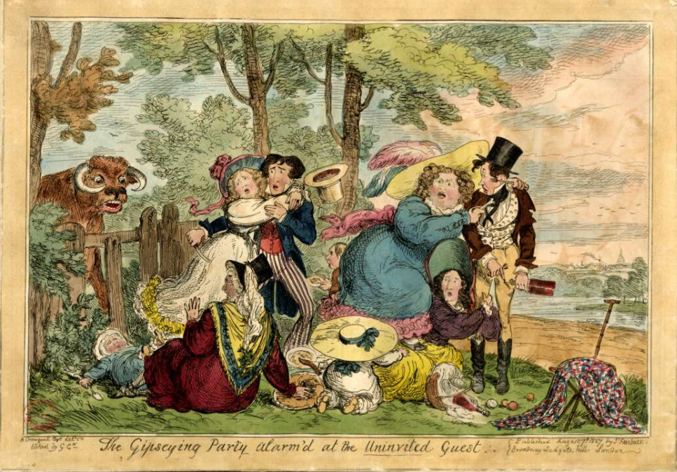 George Cruikshank’s Gypseying Party (1827)