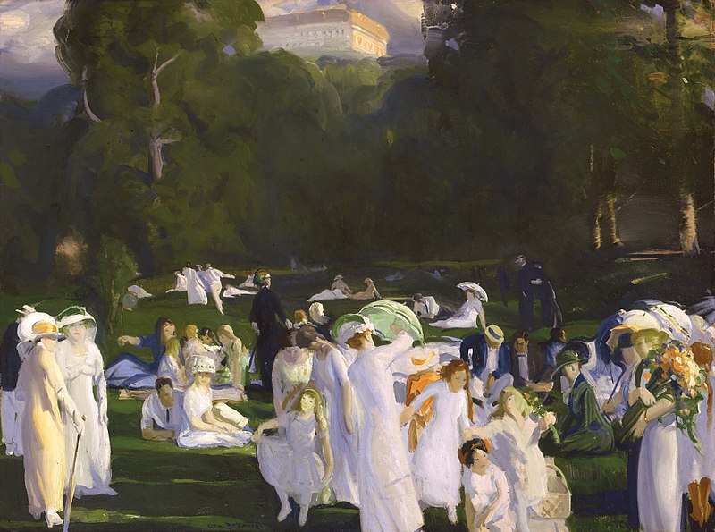 George Bellows’s  A Day in June (1913)