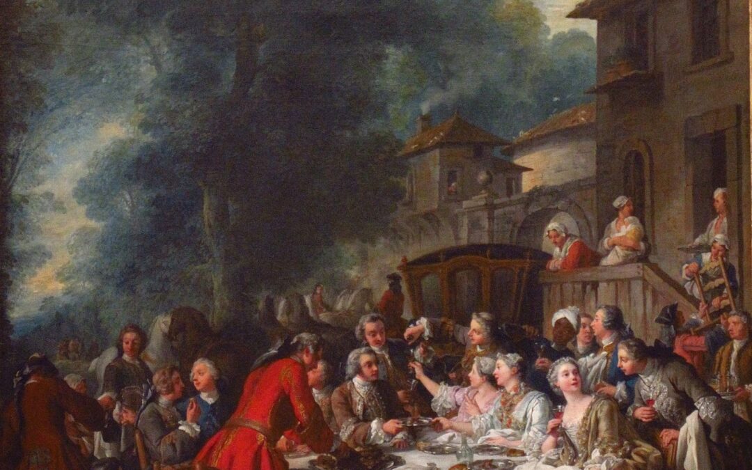 Jean François de Troy’s Hunt Breakfast (1737)
