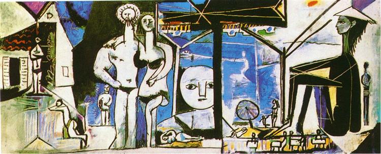 Pablo Picasso’s La plage a la Garoupe (1955)