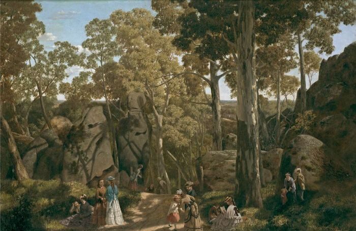 William Ford’s At Hanging Rock (1875)