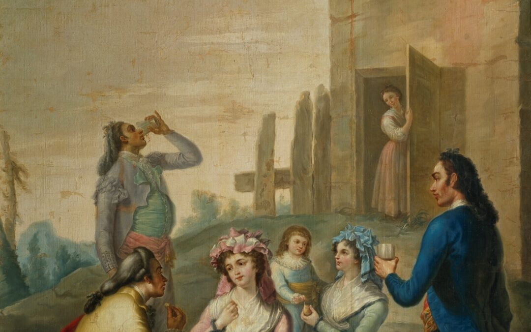 Ramon Bayeu’s La merienda  (1780s)