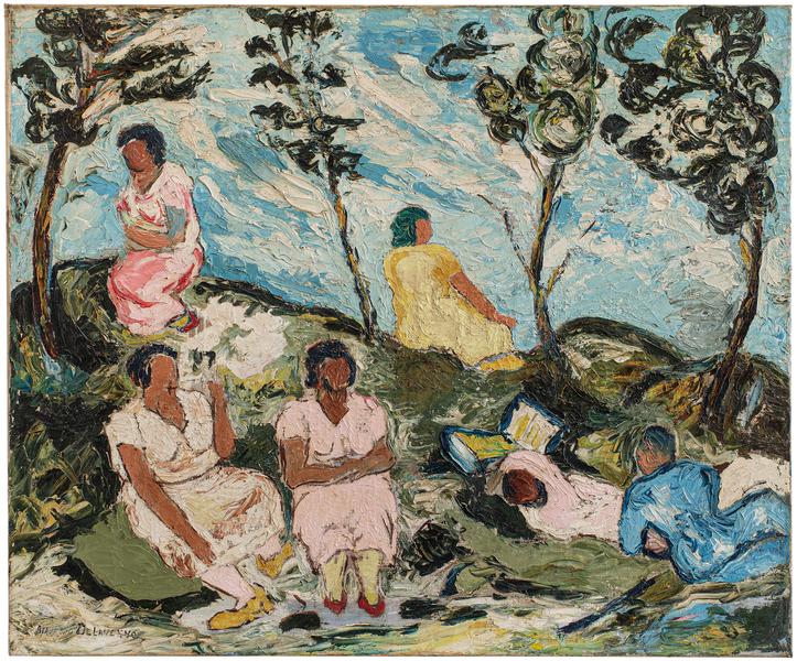 Beauford Delaney’s  The Picnic (1940) and Distant Horizons (1952)
