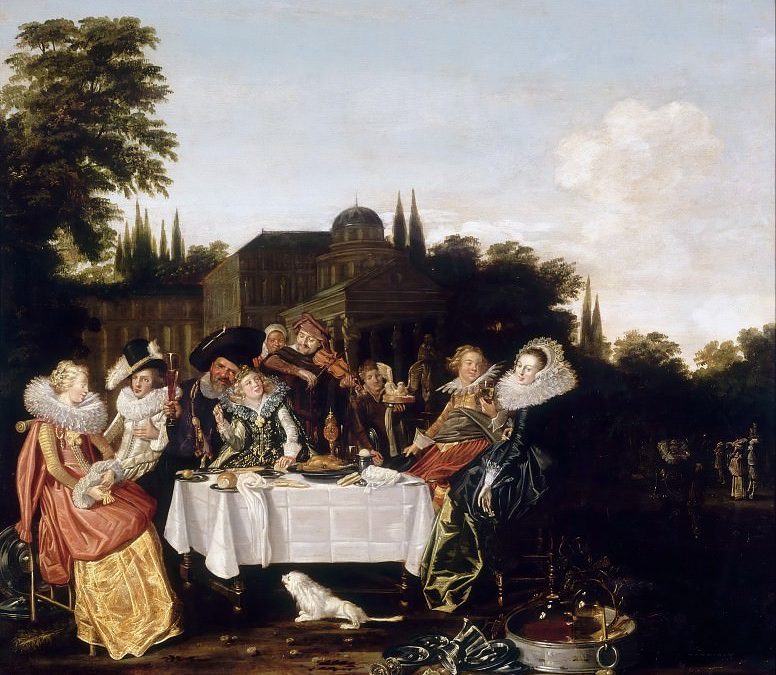 Dirck Hals’s Banquet in the Country (1620c.)