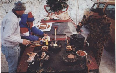 Russell Kaye.John Madden's Tailgaiting on Ken Johnson's Nissan. (1998)R