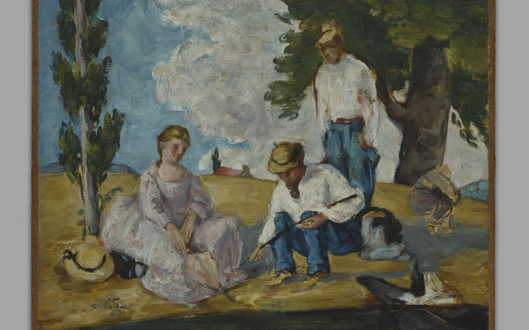 Paul Cezanne’s Le Déjeuner sur l’herbe or Picnic on a Riverbank (1873-1874)