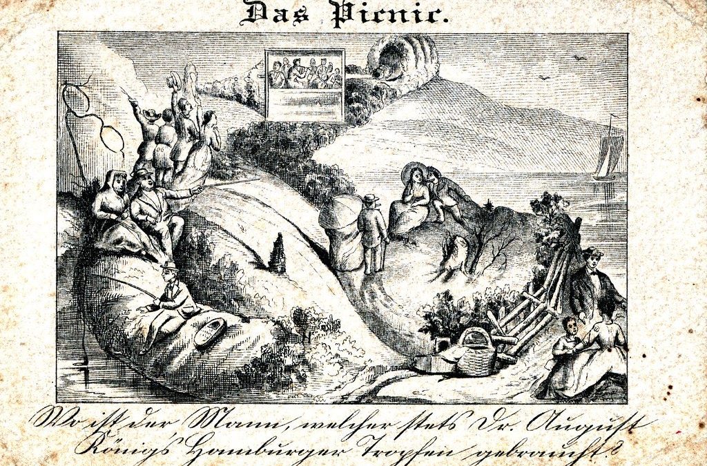 Dr. König’s Elixir “Das Picnic” (1860c)