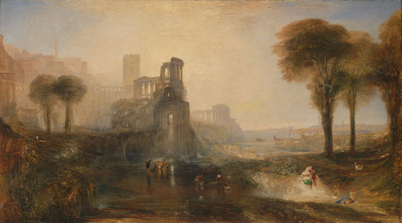 J.M.W. Turner’s Caligula’s Palace and Bridge (1831)