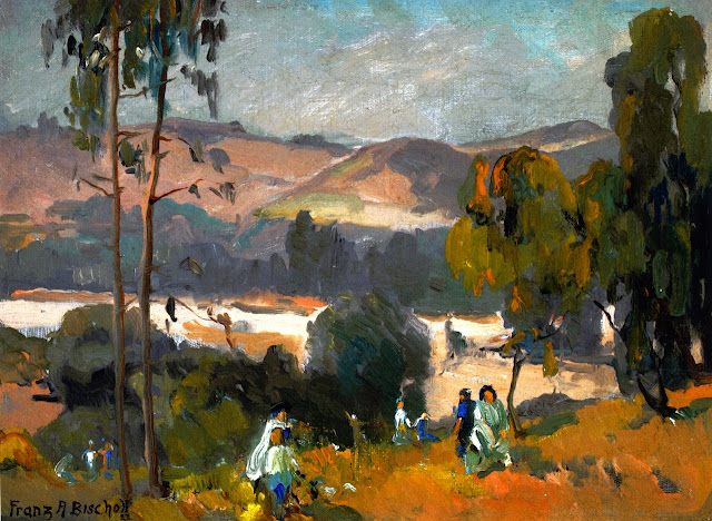 Franz Arthur Bischoff’s Picnic in the Arroyo>/em> (1938c.)