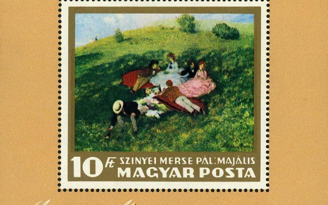 Pál Szinyei Merse’s  Postage Picnic in May [aka Majális] (1967)