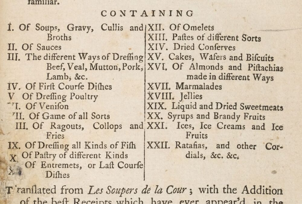 Benjamin Clermont ‘s Recipe for Perigord Pie in The Professed Cook (1769)
