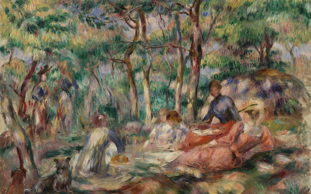 Pierre-Auguste RenoirLe Repos sur l’herbe  (1893c.)