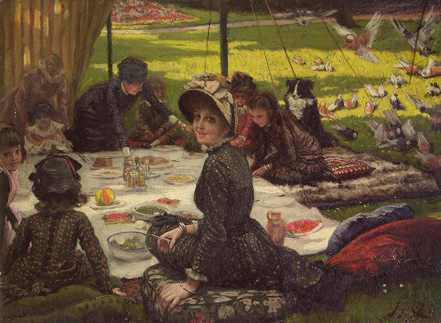 James  [Jacques] Tissot’s Picnic on the Grass (1881/82)