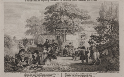 John Nixon - Undertakers regaling themselves at Deaths Door 1801 - (MeisterDrucke-370830)